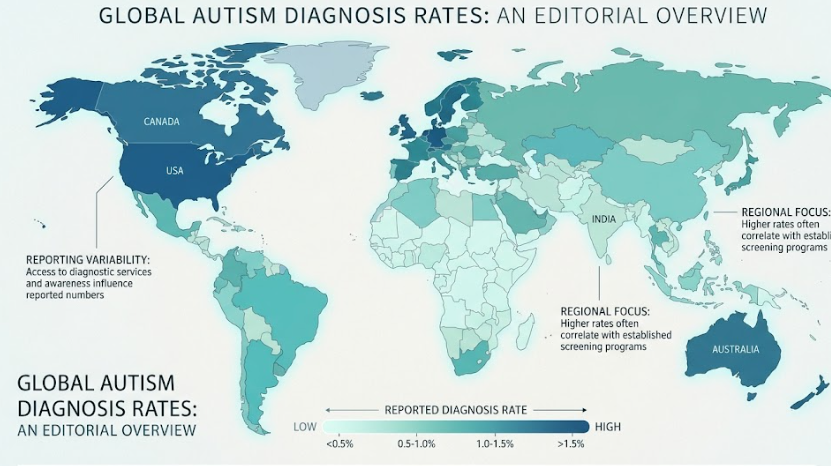 which country has the highest rate of autism