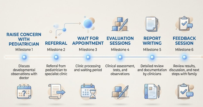how long does an autism evaluation take