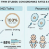 can one twin have autism and the other not