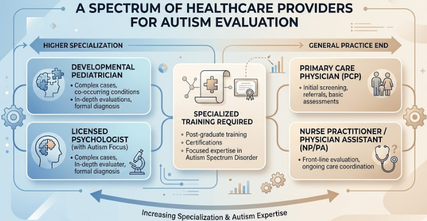 can a nurse practitioner diagnose autism