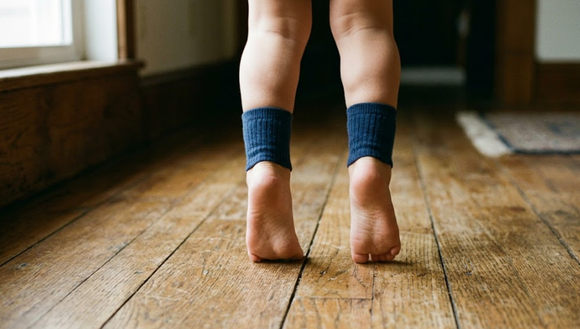 is tiptoeing a sign of autism